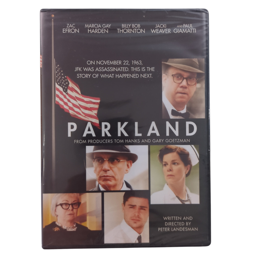 PARKLAND DVD 2013 Paul Giamatti Zac Efron Billy Bob Thornton Peter Landesman New